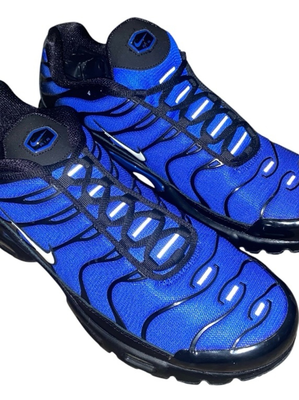 Nike Air Max Plus TN Hyper Blue Black Mens Athletic Shoes Size 12 FQ7331-001 - Picture 9 of 9